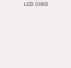 LCD ÜVEG
